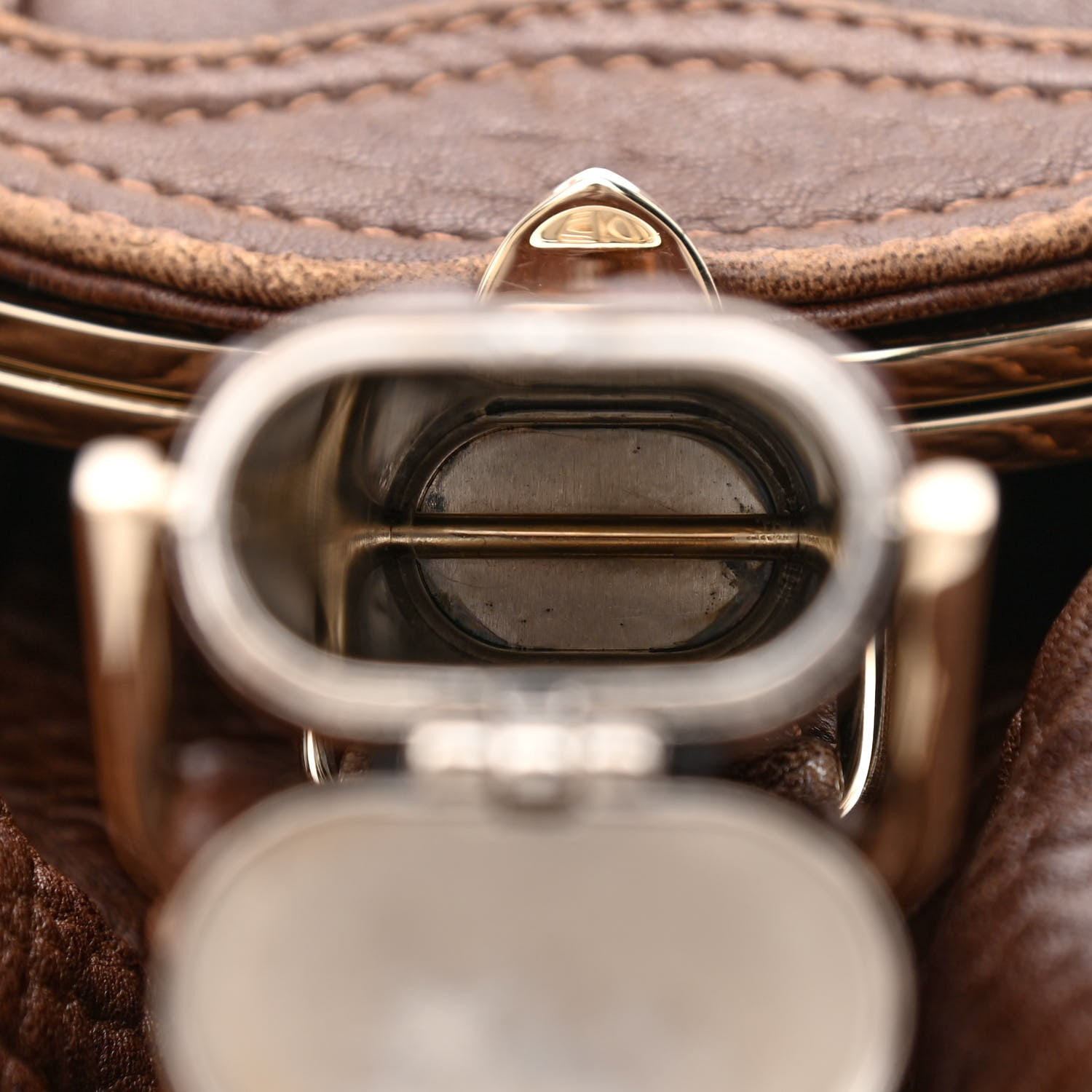 Fendi Nappa Nuvolata Spy Cognac 5 of 12