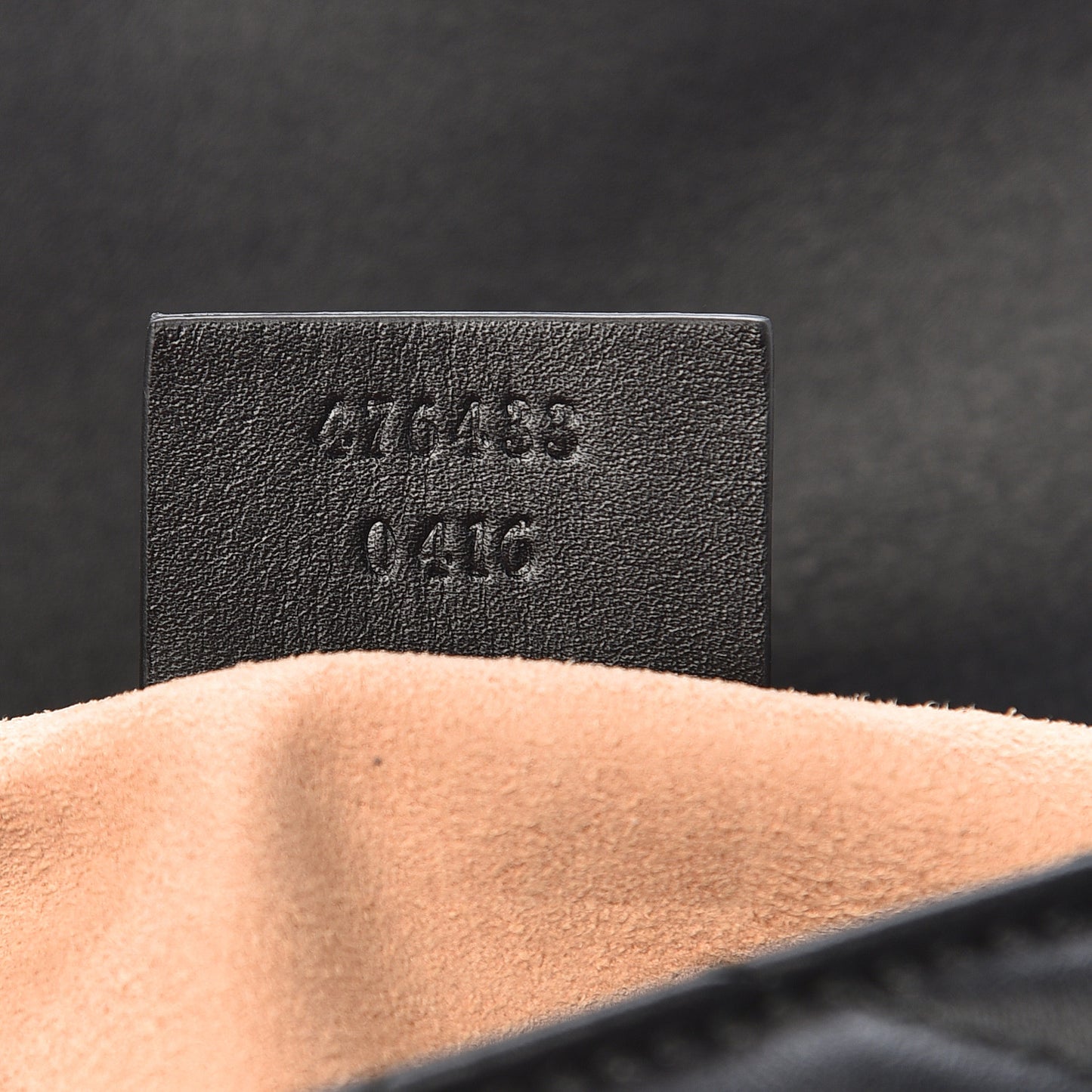 Calfskin Matelasse Super Mini GG Marmont Shoulder Bag Black