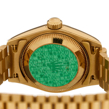 Rolex 18K Yellow Gold 26mm Datejust President Watch Champagne 79178 5 of 5