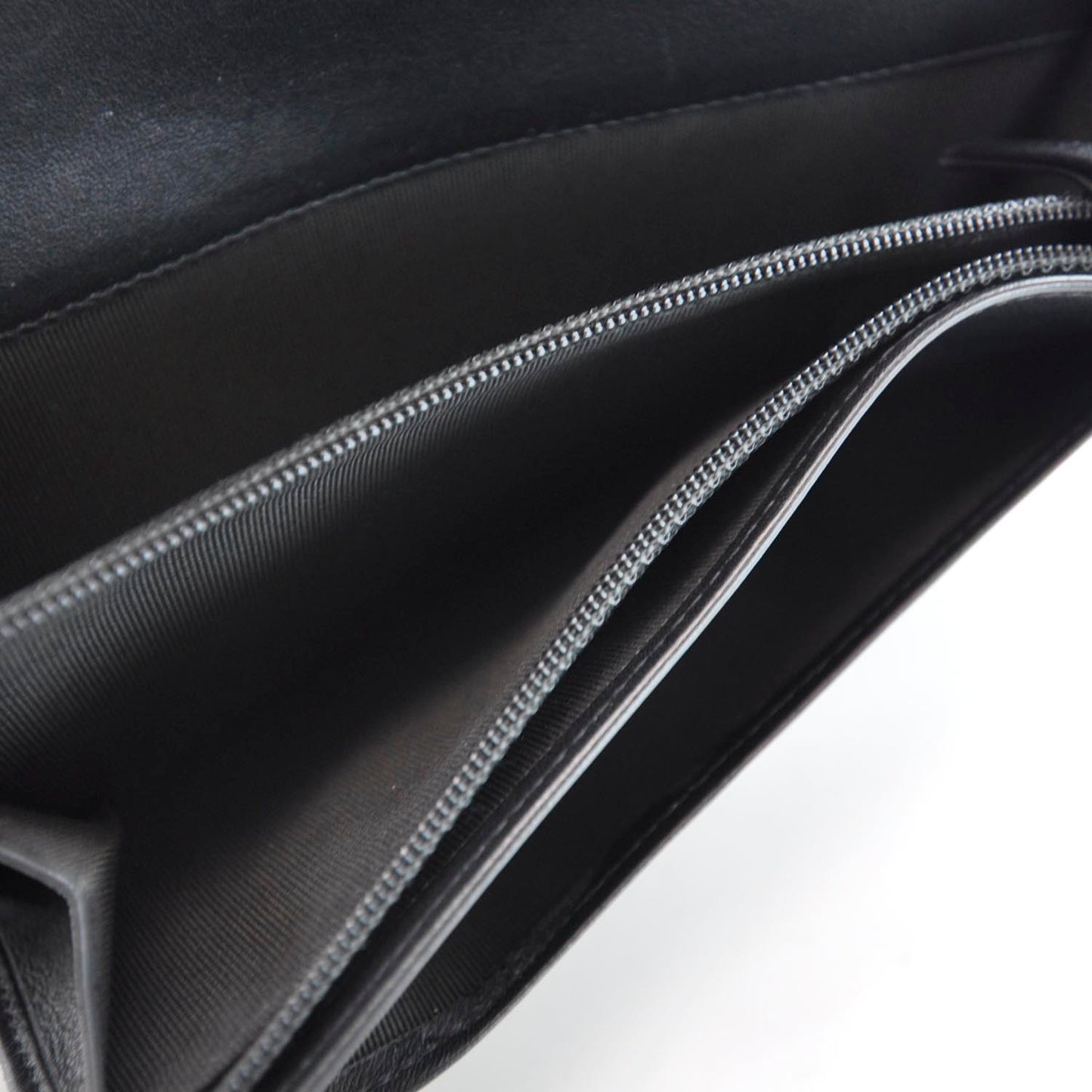 Patent Yen Wallet Black