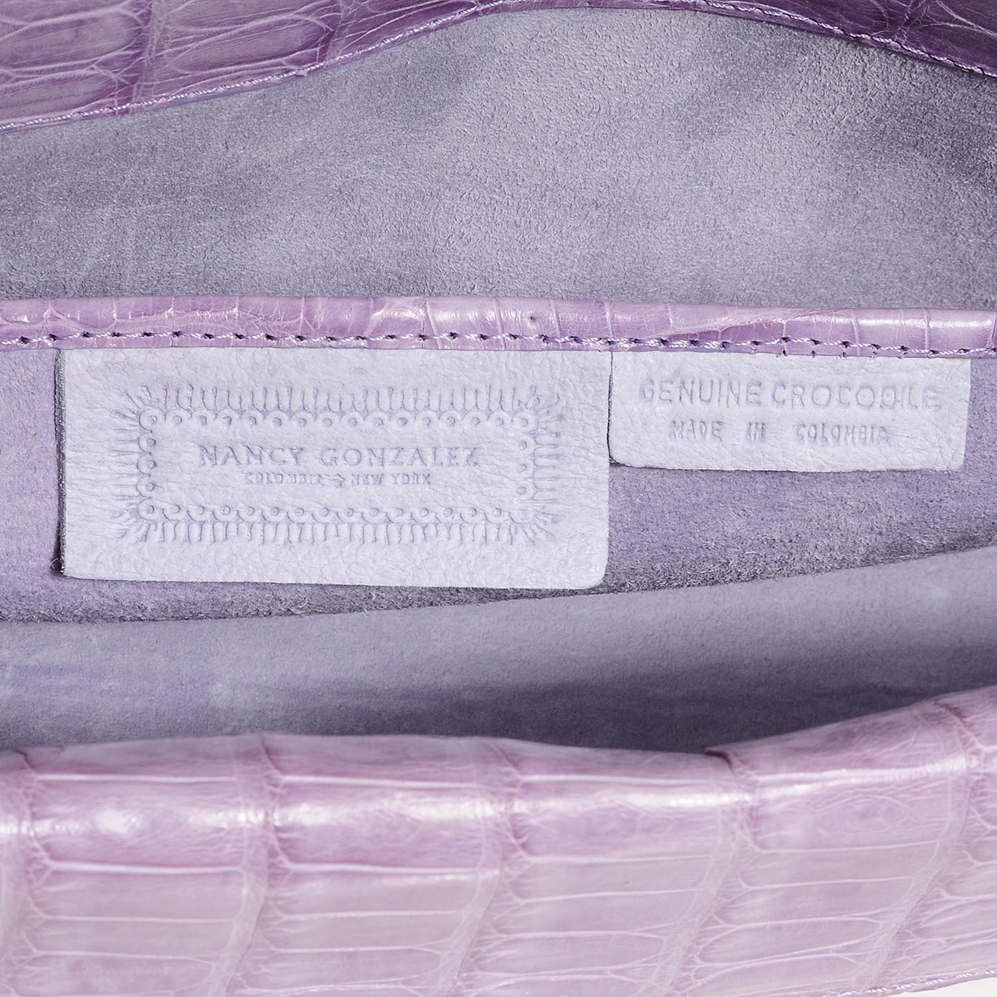 Crocodile Envelope Clutch