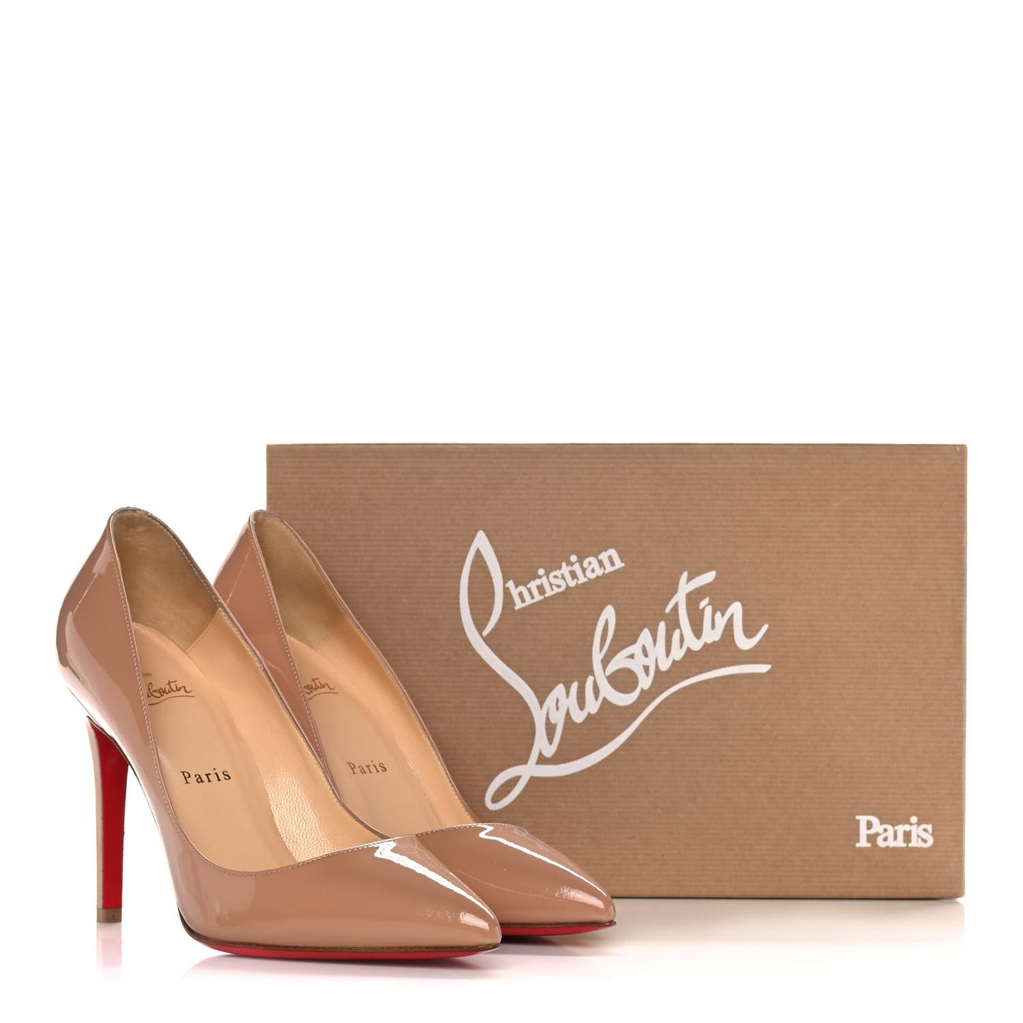 Patent Pigalle Follies 100 Pumps 37 Nude