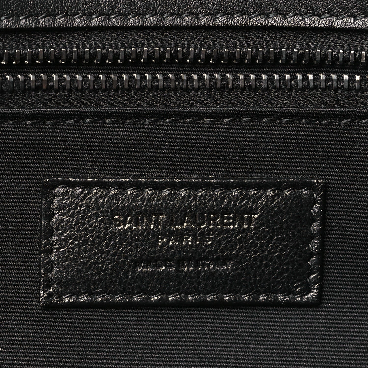 Saint Laurent Suede Monogram Medium Niki Chain Satchel Black 6 of 10