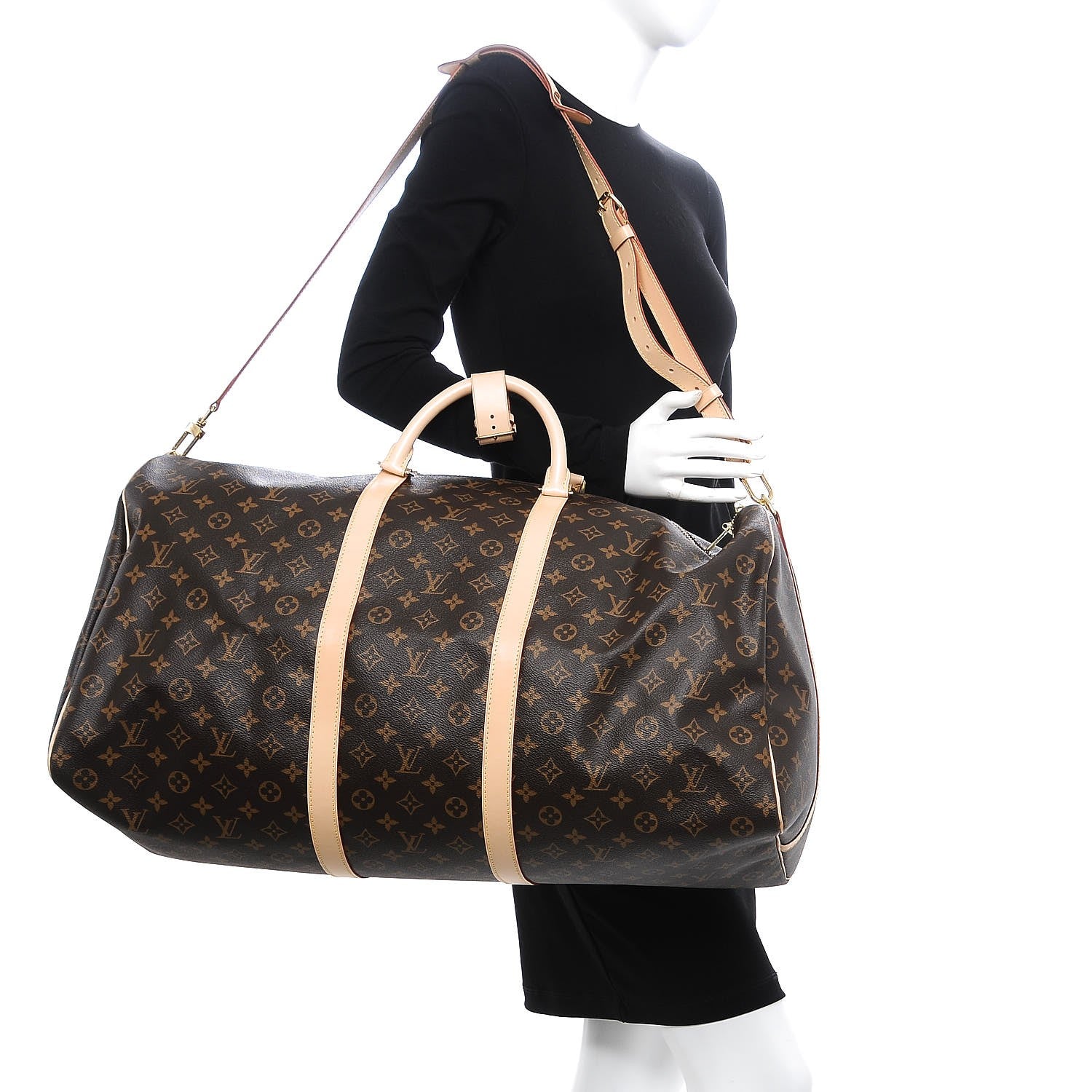 Louis Vuitton Monogram Keepall Bandouliere 60 2 of 9