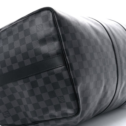 Louis Vuitton Damier Graphite Keepall Bandouliere 55 8 of 10