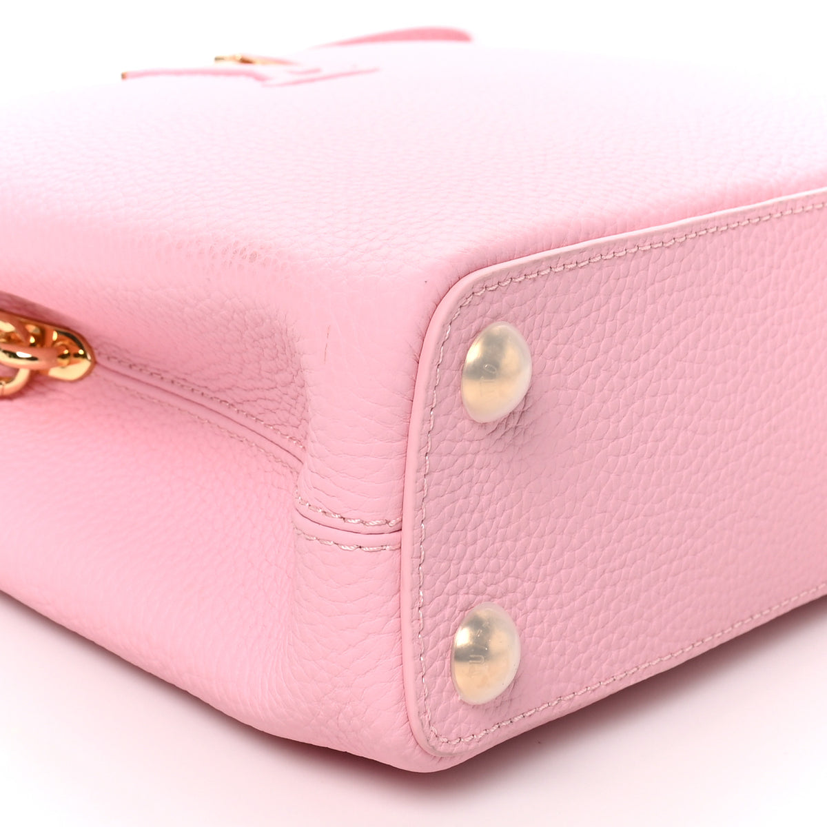 Louis Vuitton Taurillon Capucines BB Rose Jasmin 7 of 8