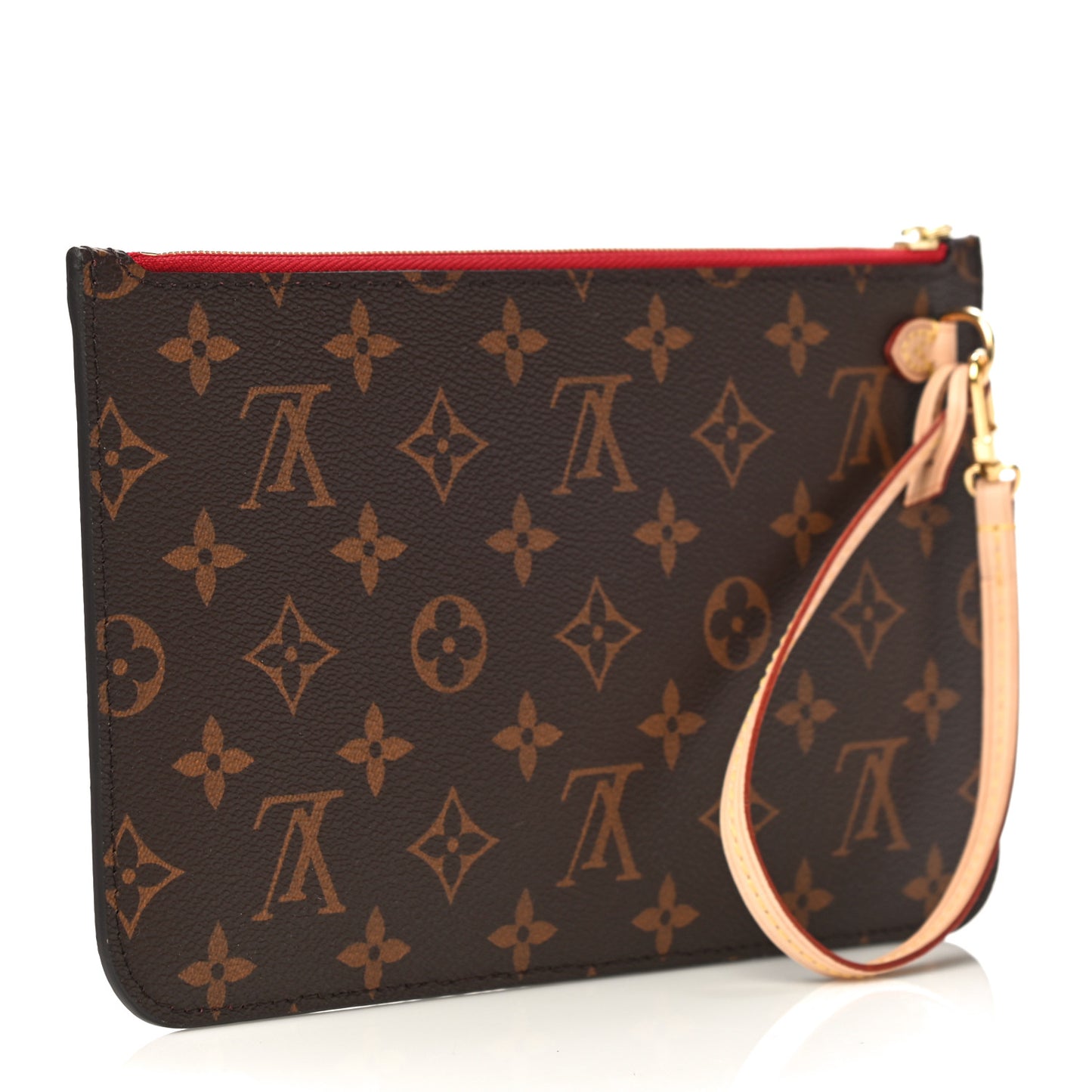 Monogram Neverfull MM GM Pochette Cherry