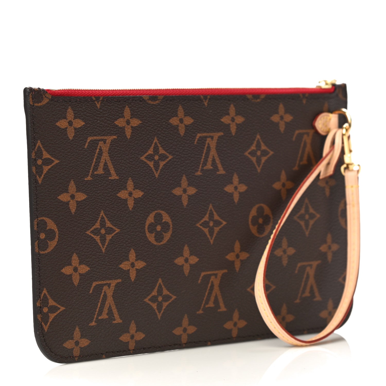 Louis Vuitton Monogram Neverfull MM GM Pochette Cherry 3 of 9