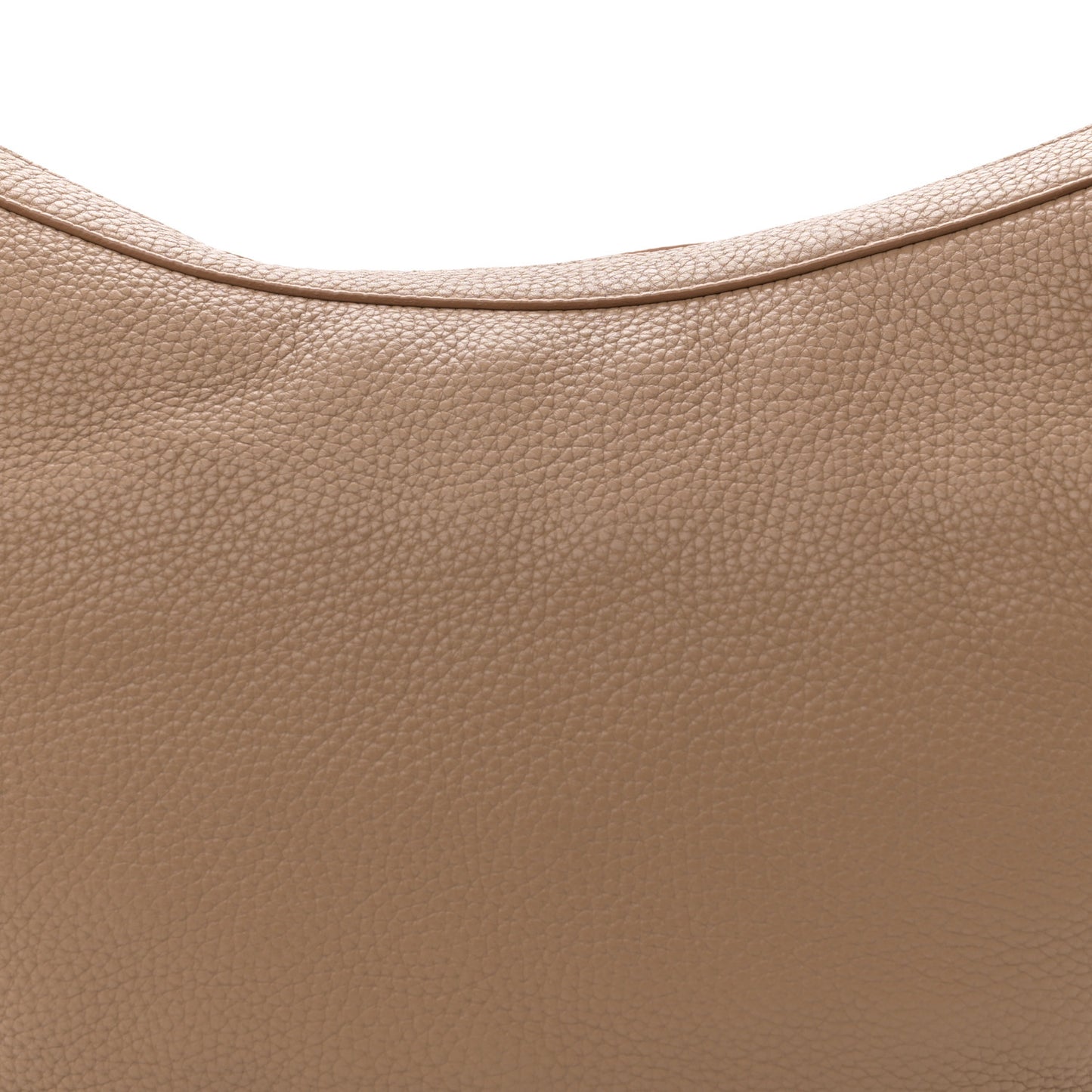 Pebbled Calfskin Augustina Hobo Hazelnut