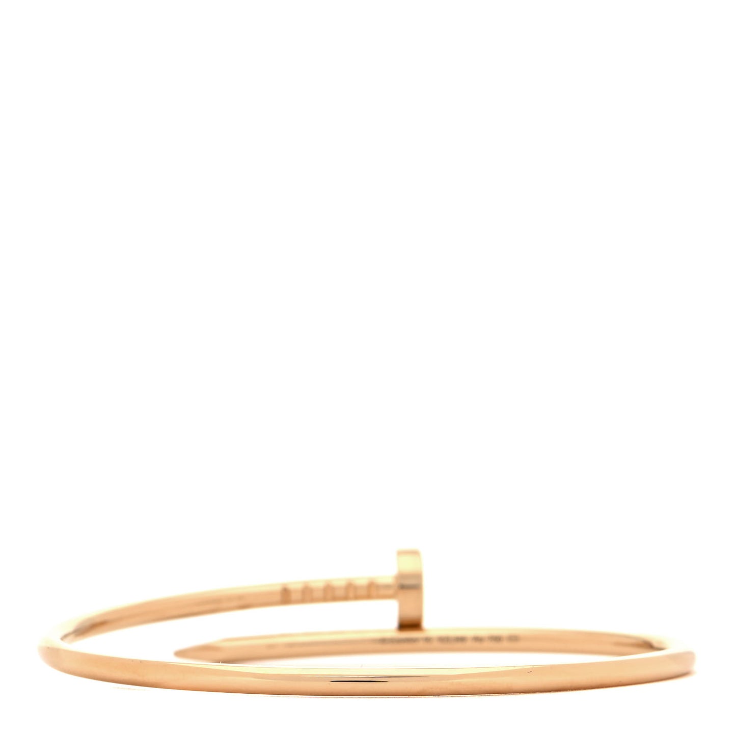 18K Yellow Gold Small Juste Un Clou Bracelet 16