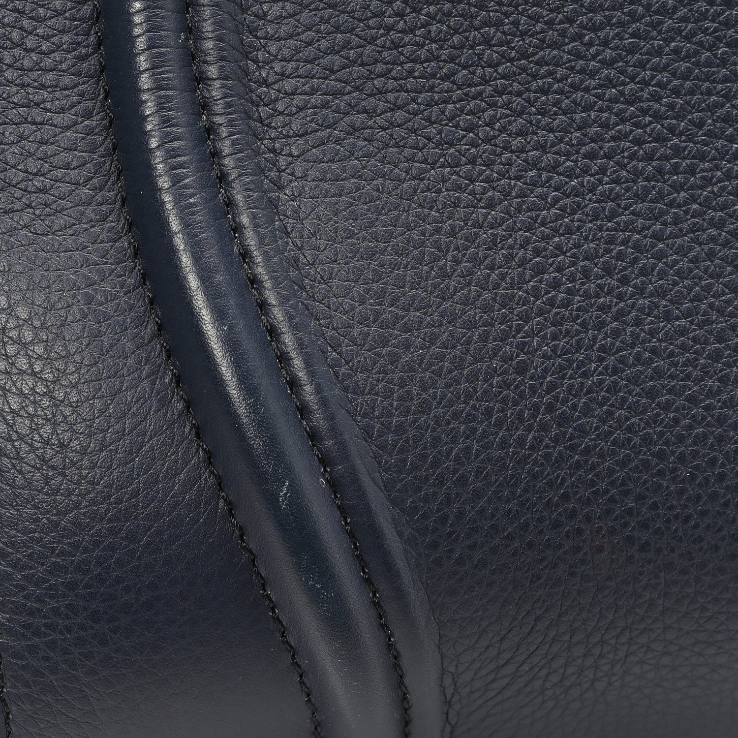 Celine Supple Calfskin Large Phantom Luggage Navy Blue Red 10 of 10