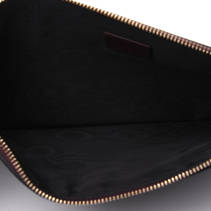 Gucci Grainy Calfskin Zumi Zip Pouch Vintage Bordeaux 5 of 15