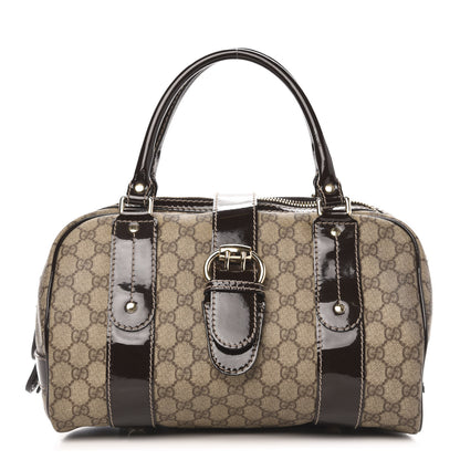 Gucci GG Plus Boston Vanity Bag Brown 1 of 15