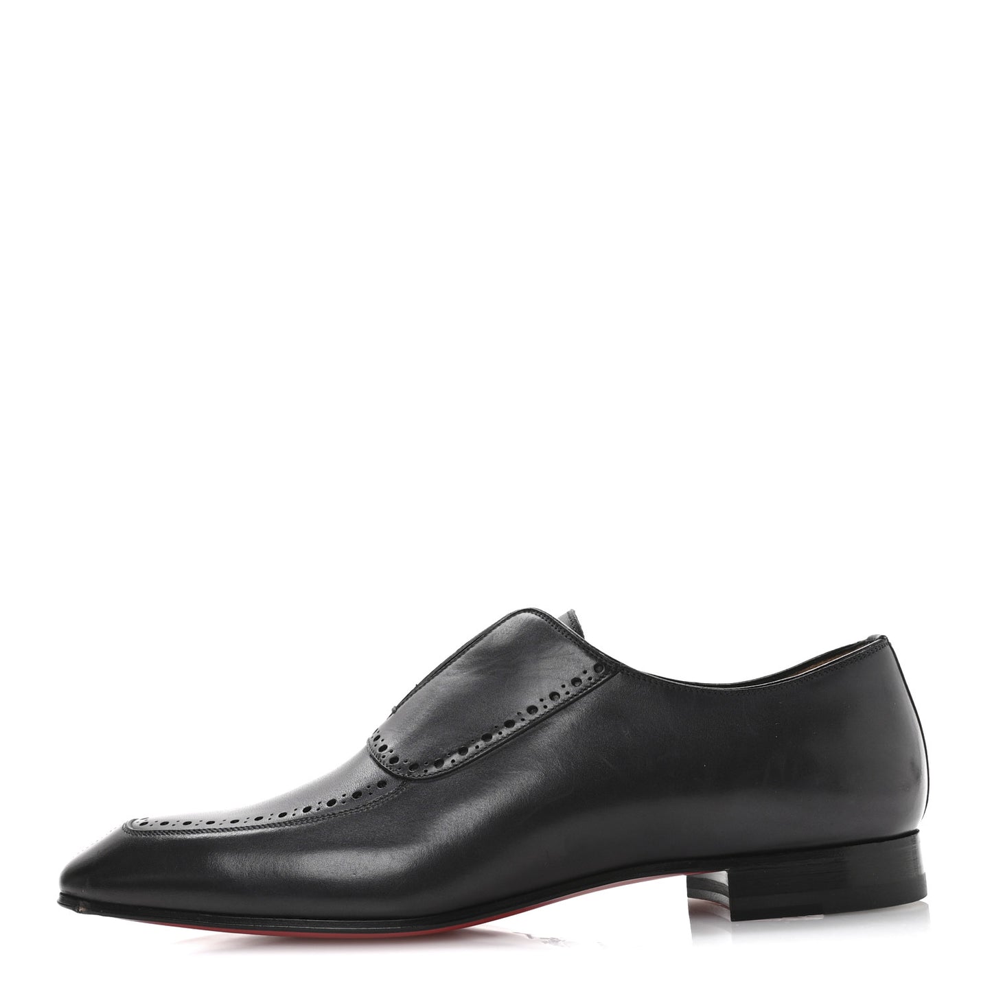Calfskin Mens Lafitte On Flat Loafers 42 Black