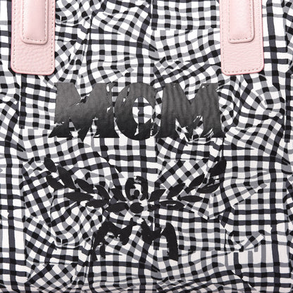 MCM Visetos Medium Liz Reversible Shopper Tote Powder Pink 9 of 10