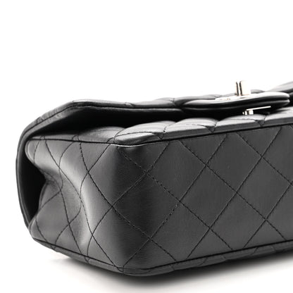 Chanel Lambskin Quilted Mini Rectangular Flap Black 9 of 10