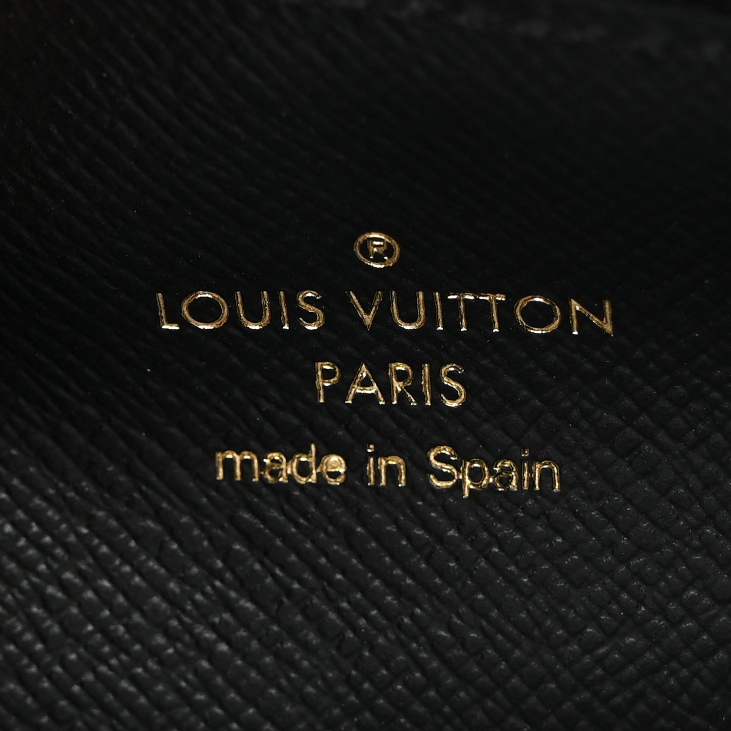 Monogram Slim Purse Black