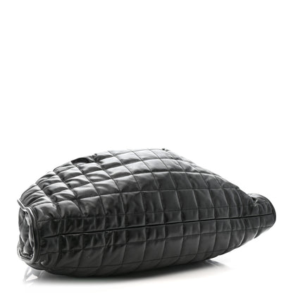 Gucci Calfskin Quilted Large Deco Tote Bag Black 4 of 10