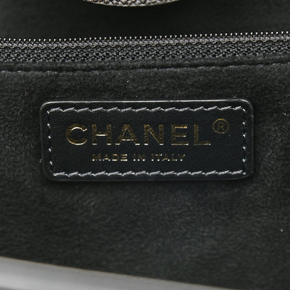 Chanel Caviar Small Studded Deauville Tote Black 6 of 10