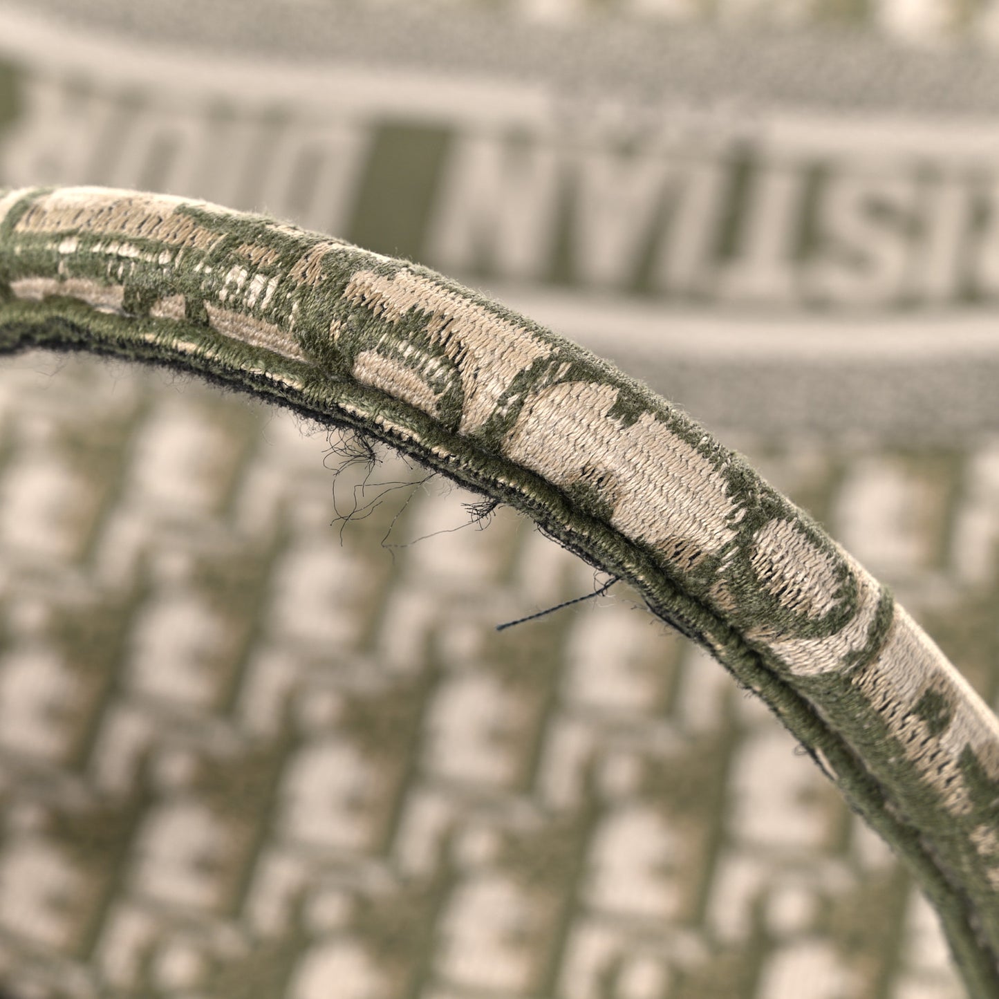 Oblique Large Book Tote Vert Multicolor