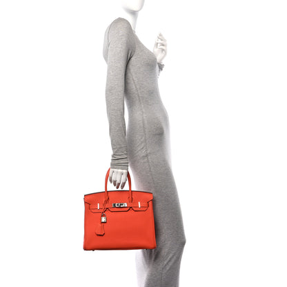Hermes Togo Birkin 30 Feu 2 of 12