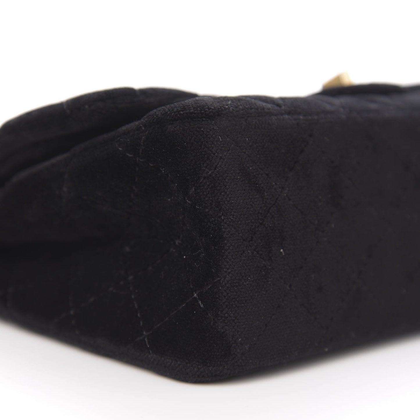Velvet Quilted 2.55 Reissue 225 Flap Black
