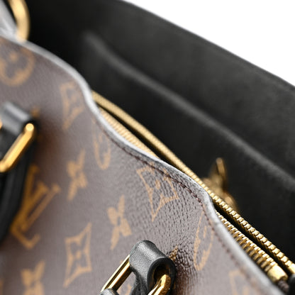 Louis Vuitton Monogram Flower Tote Black 15 of 16
