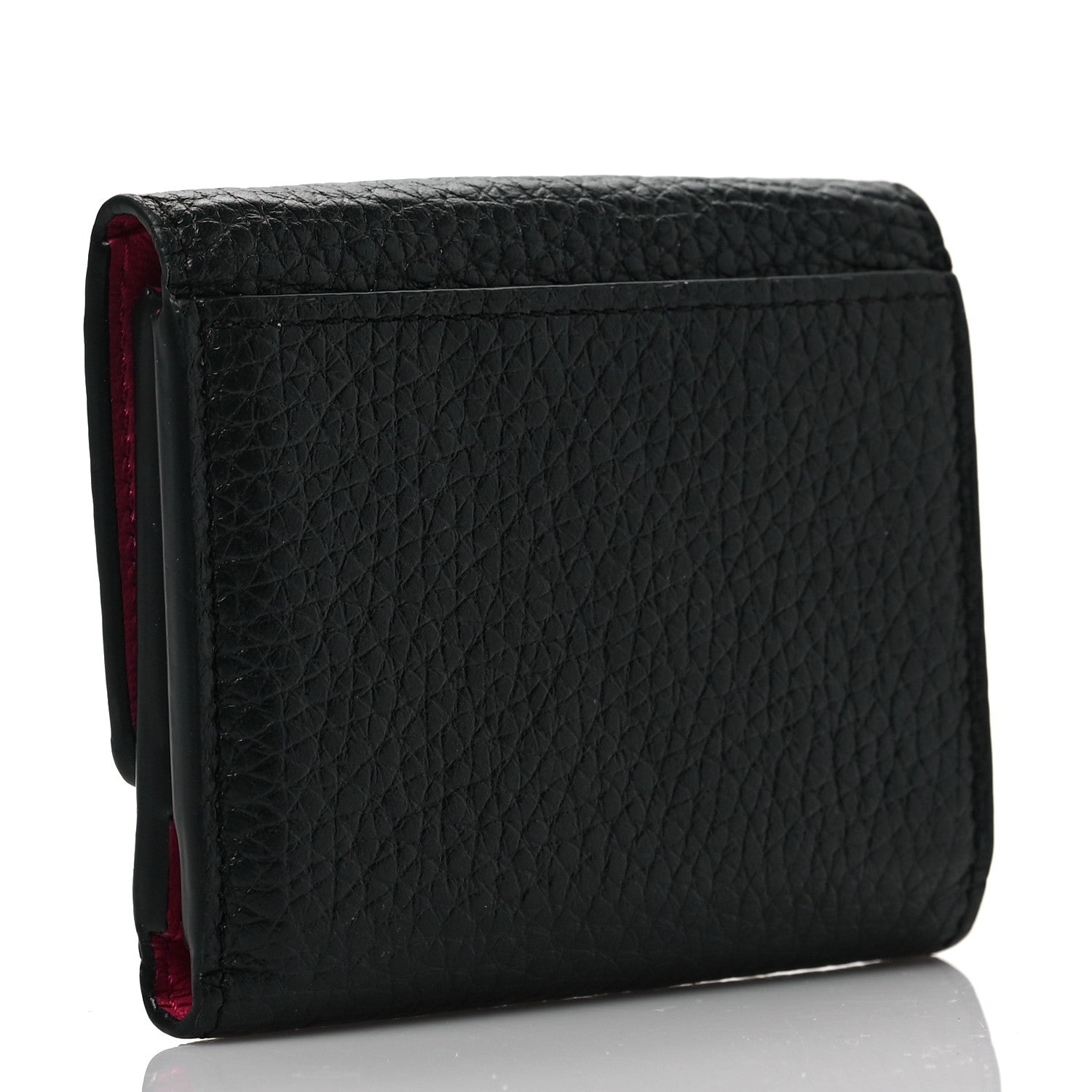 Louis Vuitton Taurillon Capucines XS Wallet Black 3 of 7