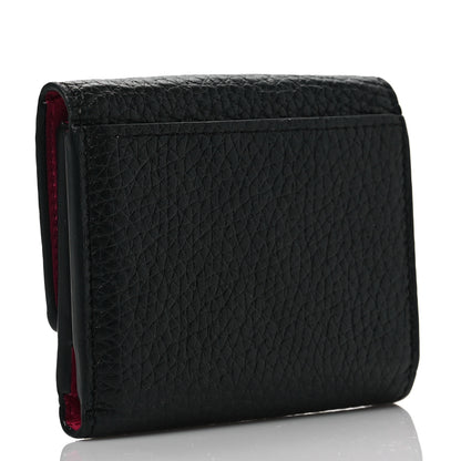 Louis Vuitton Taurillon Capucines XS Wallet Black 3 of 7