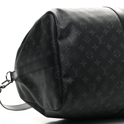 Louis Vuitton Monogram Eclipse Keepall Bandouliere 55 7 of 12