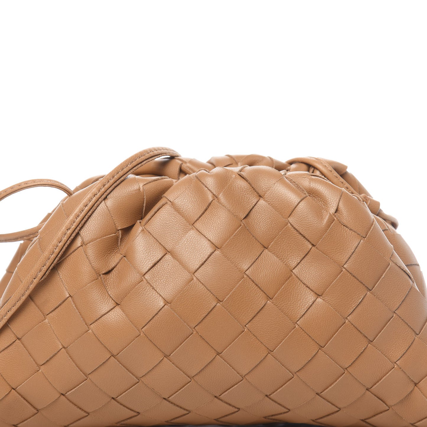 Nappa Intrecciato The Mini Pouch Carmel