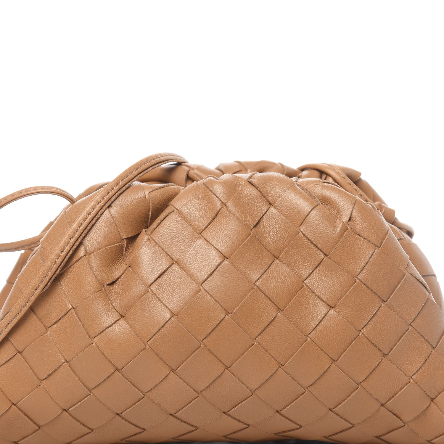 Bottega Veneta Nappa Intrecciato The Mini Pouch Carmel 9 of 11