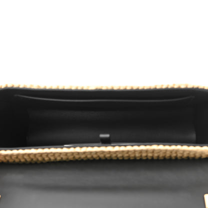 Louis Vuitton Madgascan Raffia Woven Twist Shoulder Bag MM Natural 5 of 9