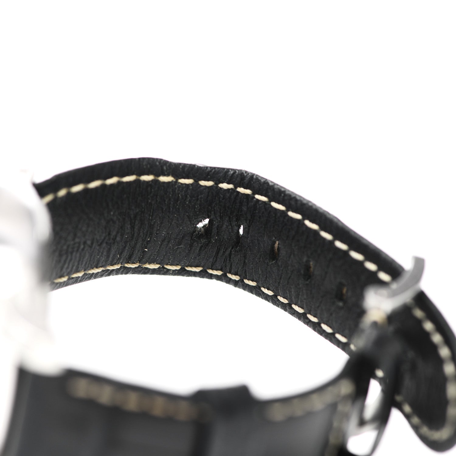 Panerai Stainless Steel Alligator 42mm Luminor 1950 3 Day Power Reserve Automatic Watch Black PAM00392 5 of 8