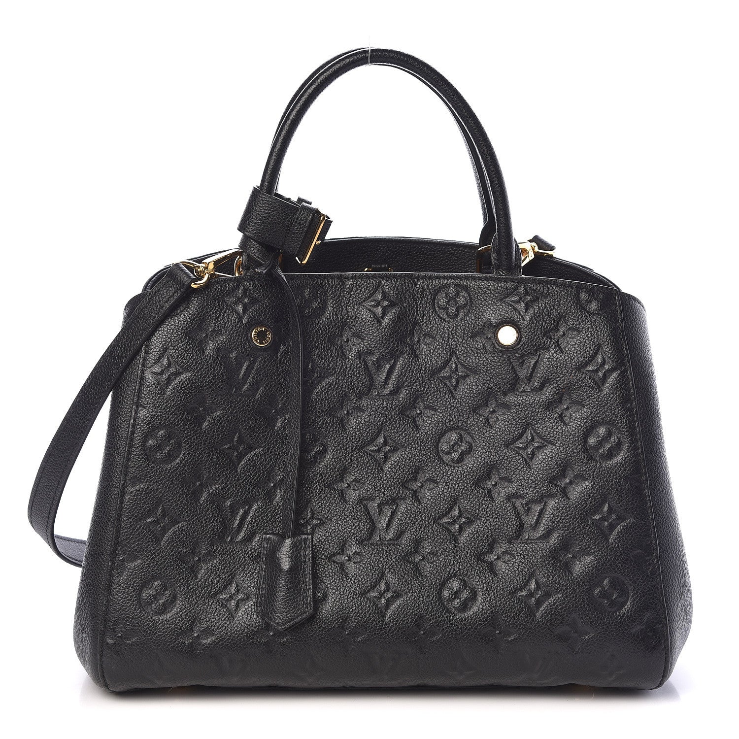 Louis Vuitton Empreinte Montaigne MM Black 1 of 9