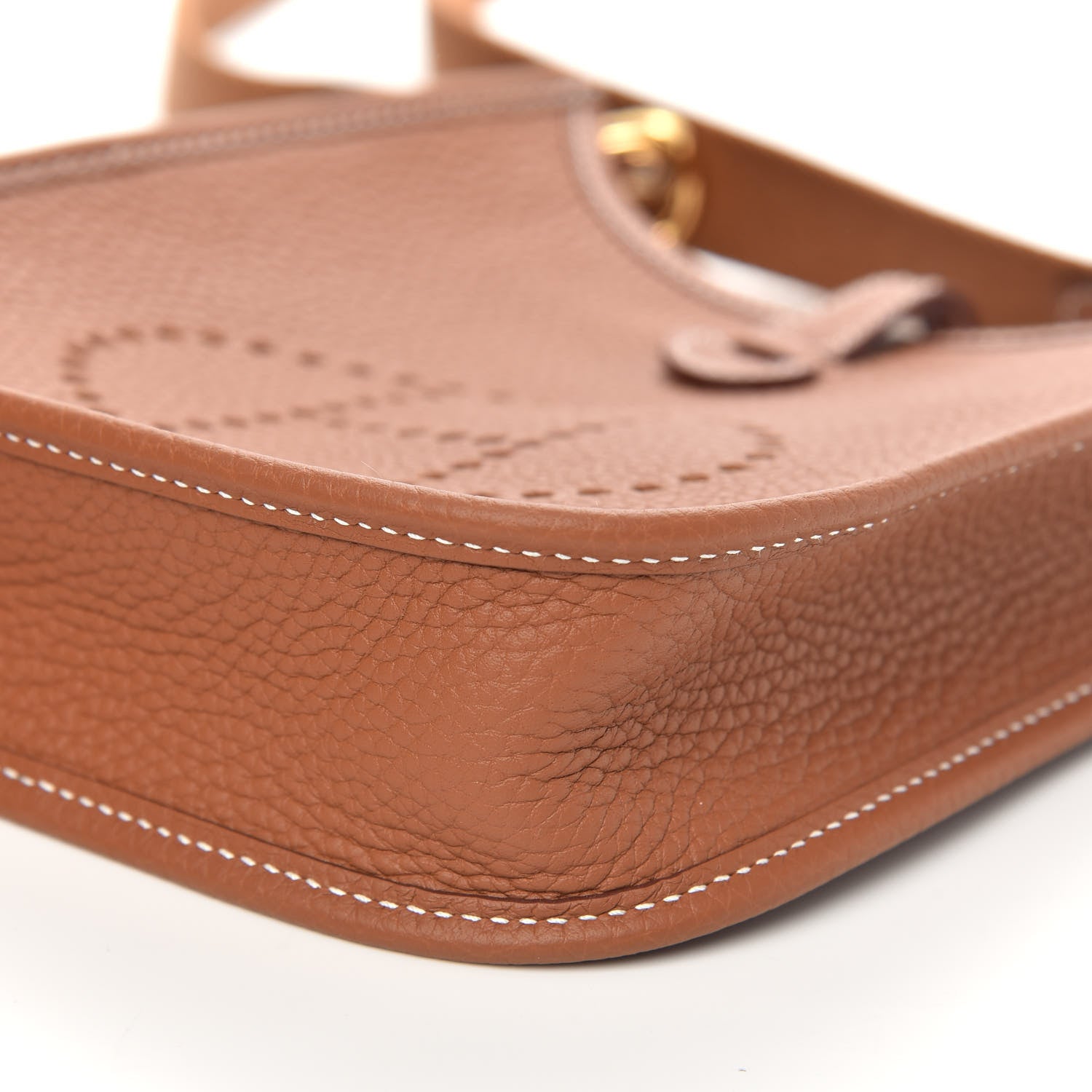 Hermes Taurillon Clemence Evelyne TPM Gold 9 of 10