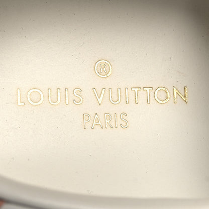 Louis Vuitton Damier Ebene Front Row Sneaker 37.5 White 8 of 8