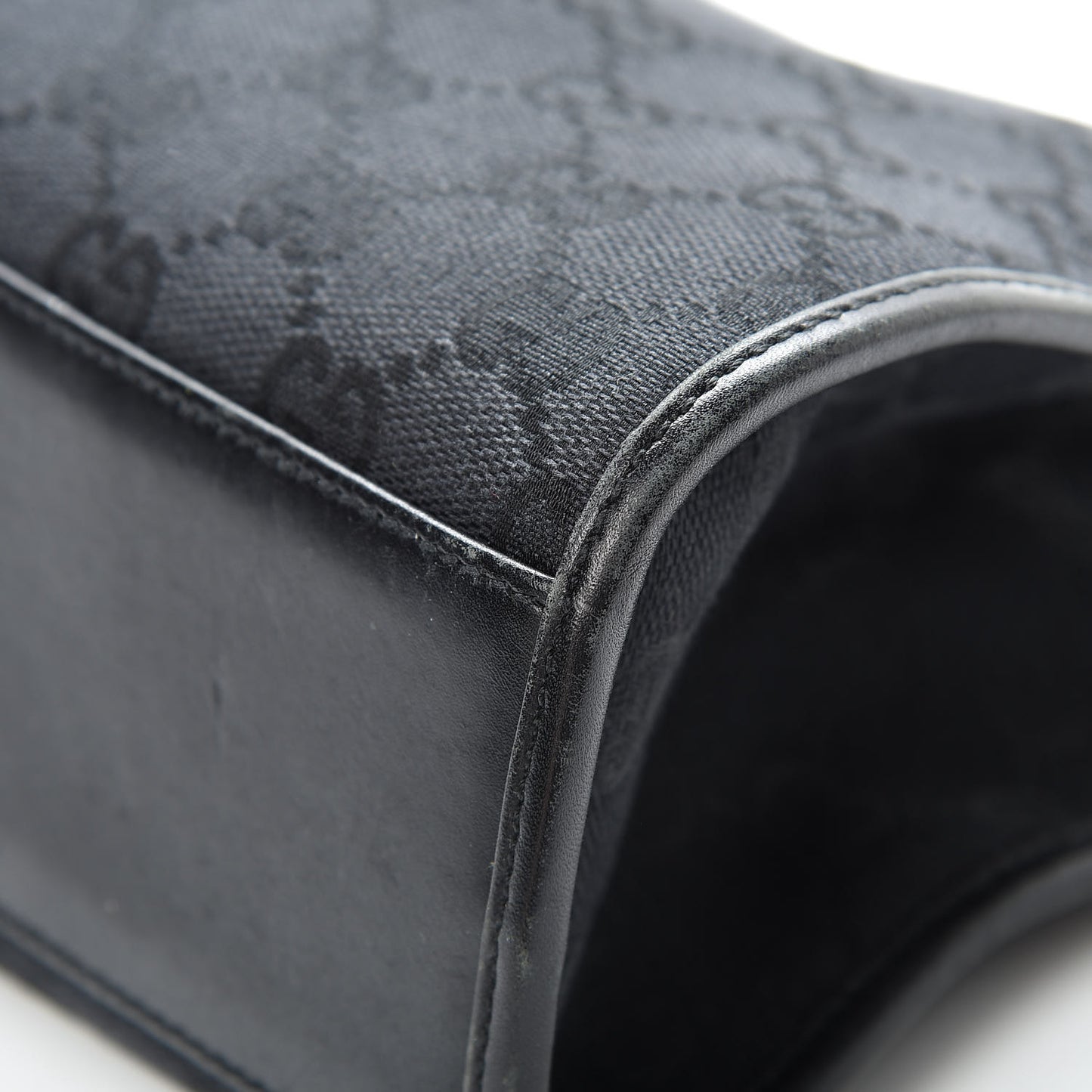 Monogram Small Bardot Black