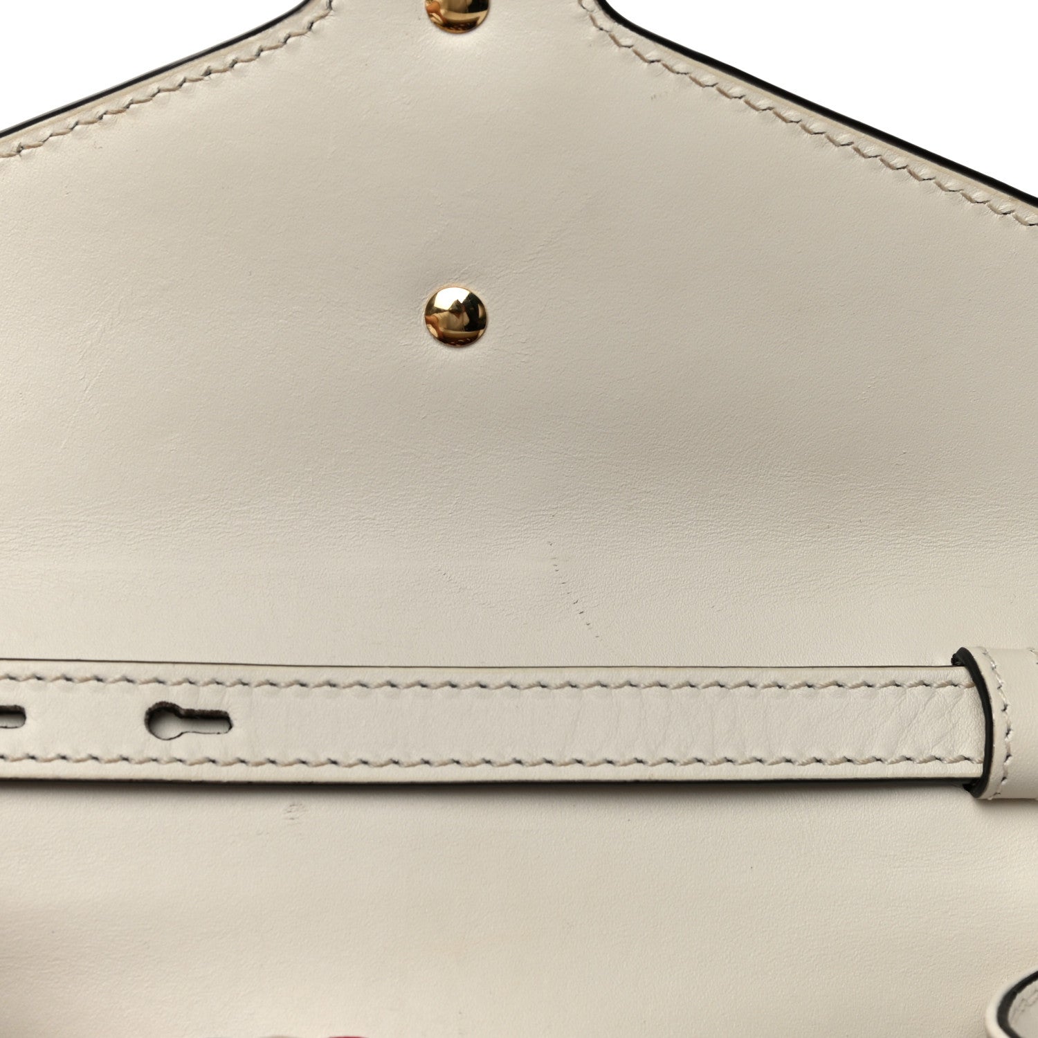 Gucci Calfskin Mini Sylvie Top Handle Bag White 18 of 22