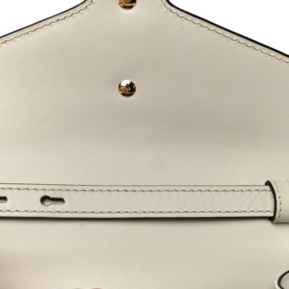 Gucci Calfskin Mini Sylvie Top Handle Bag White 18 of 22