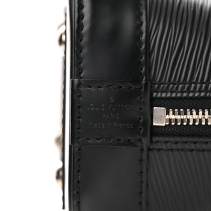 Louis Vuitton Epi Jacquard Alma BB Black 6 of 13