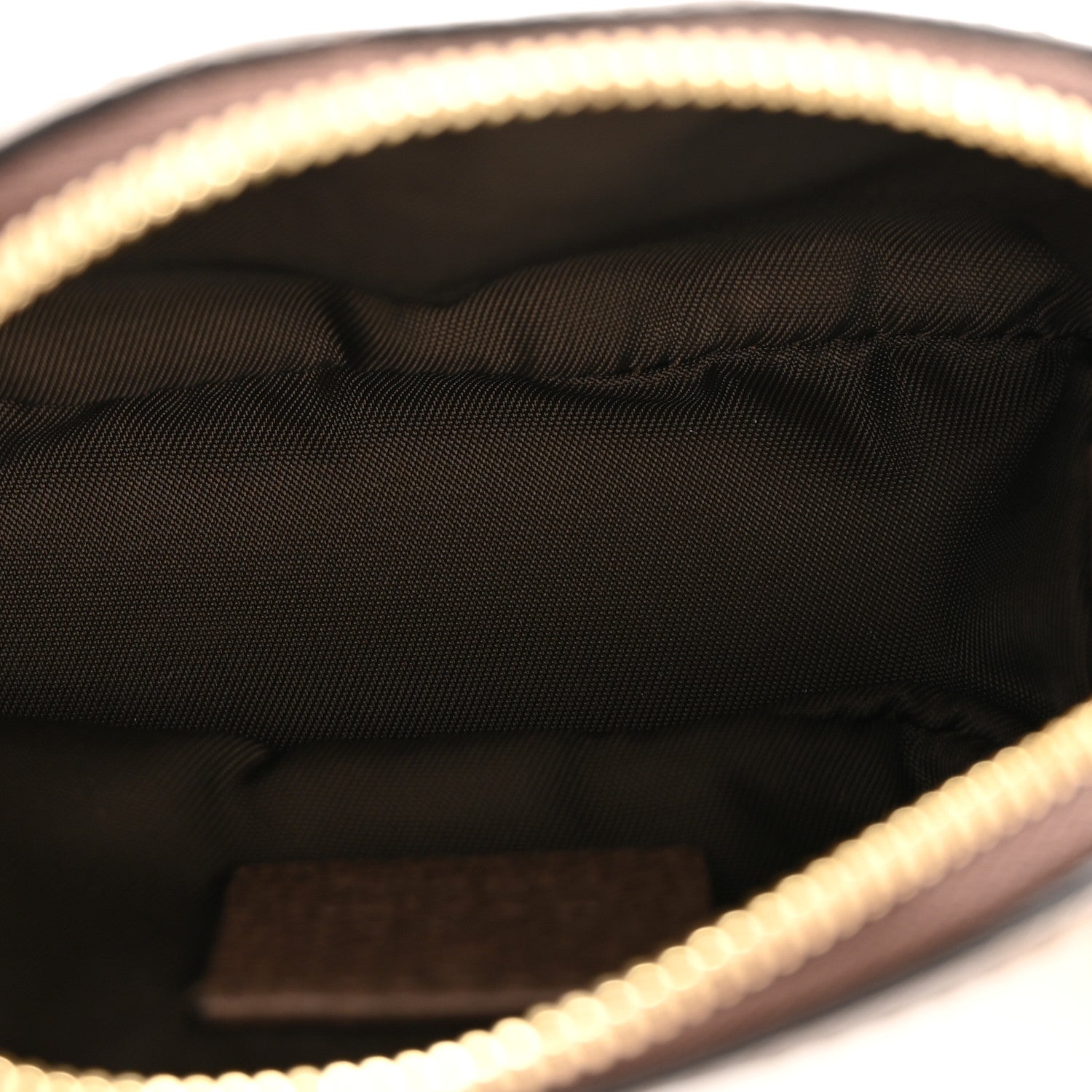 Gucci GG Supreme Monogram Web Ophidia Dome Key Pouch Beige New Acero 5 of 10