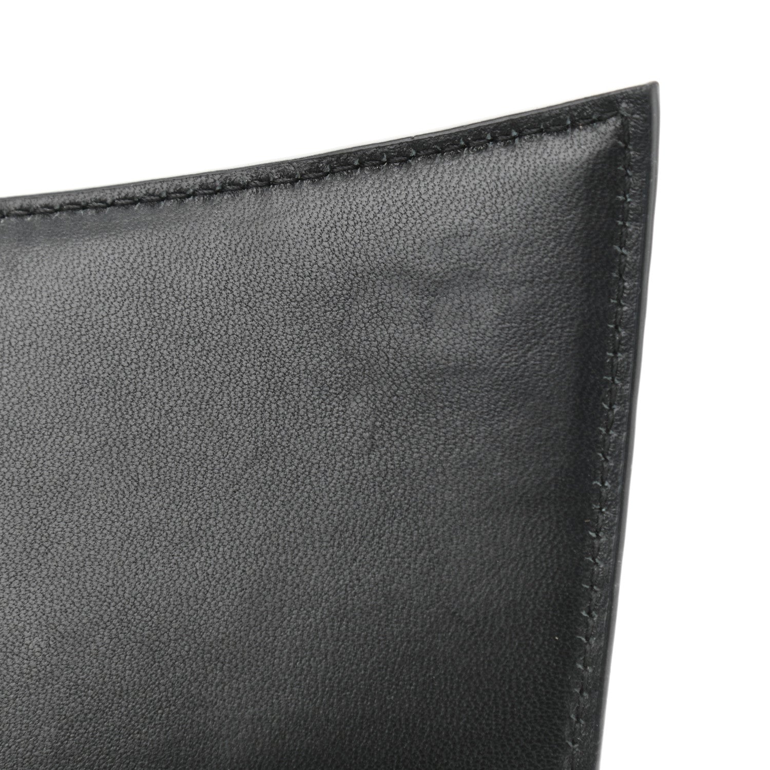 Balenciaga Shiny Calfskin Crocodile Embossed Small Hourglass Top Handle Bag Black 11 of 12