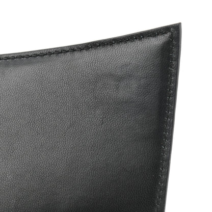 Balenciaga Shiny Calfskin Crocodile Embossed Small Hourglass Top Handle Bag Black 11 of 12
