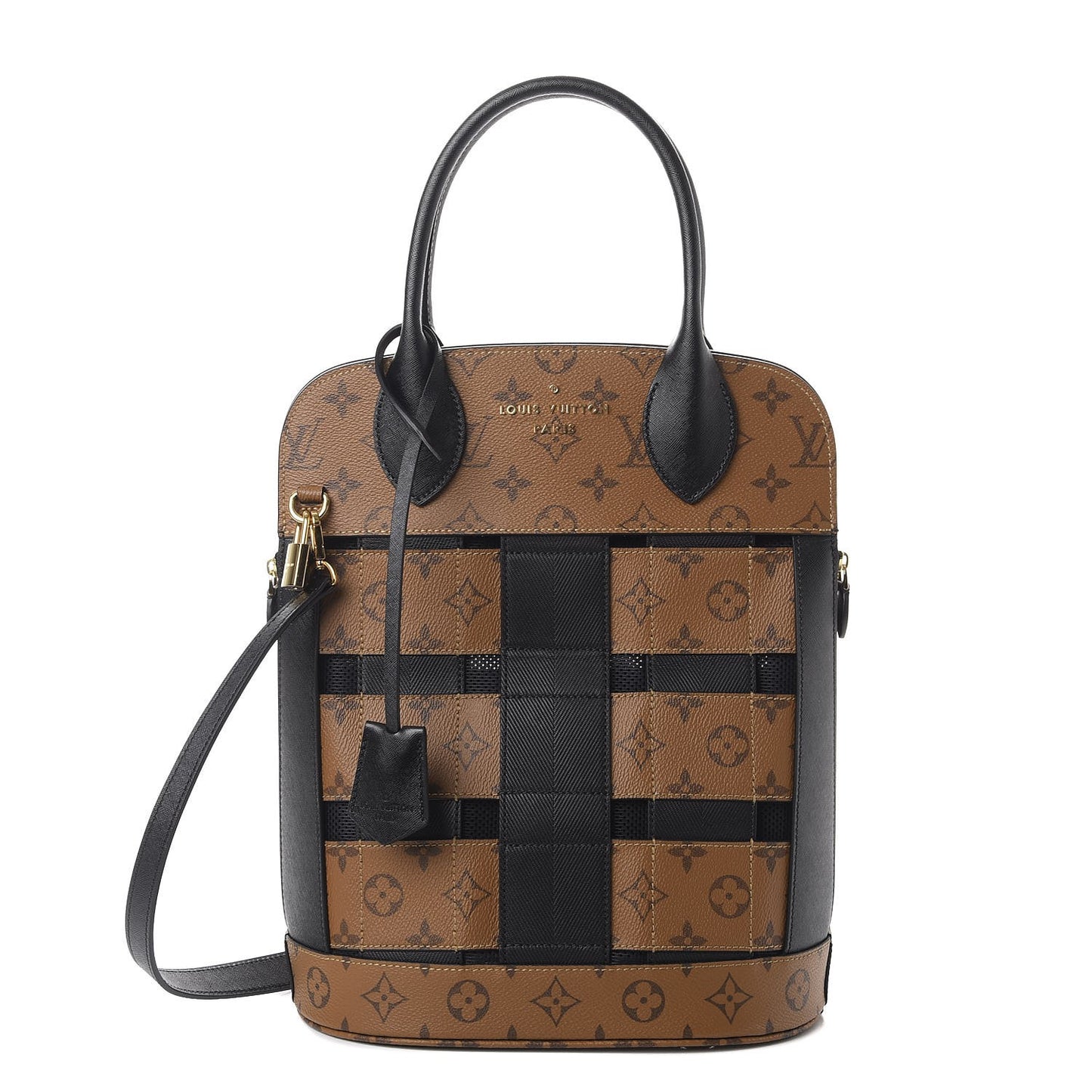 Reverse Monogram Tressage Tote