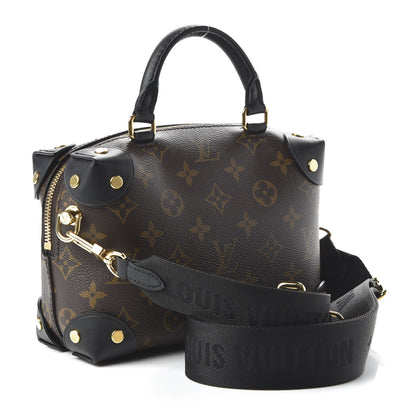 Louis Vuitton Monogram Petite Malle Souple Black 3 of 9