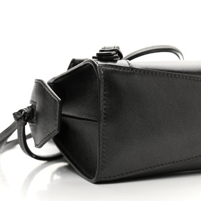 Balenciaga Smooth Calfskin Neo Classic Black Hardware Mini City Gunmetal 8 of 10