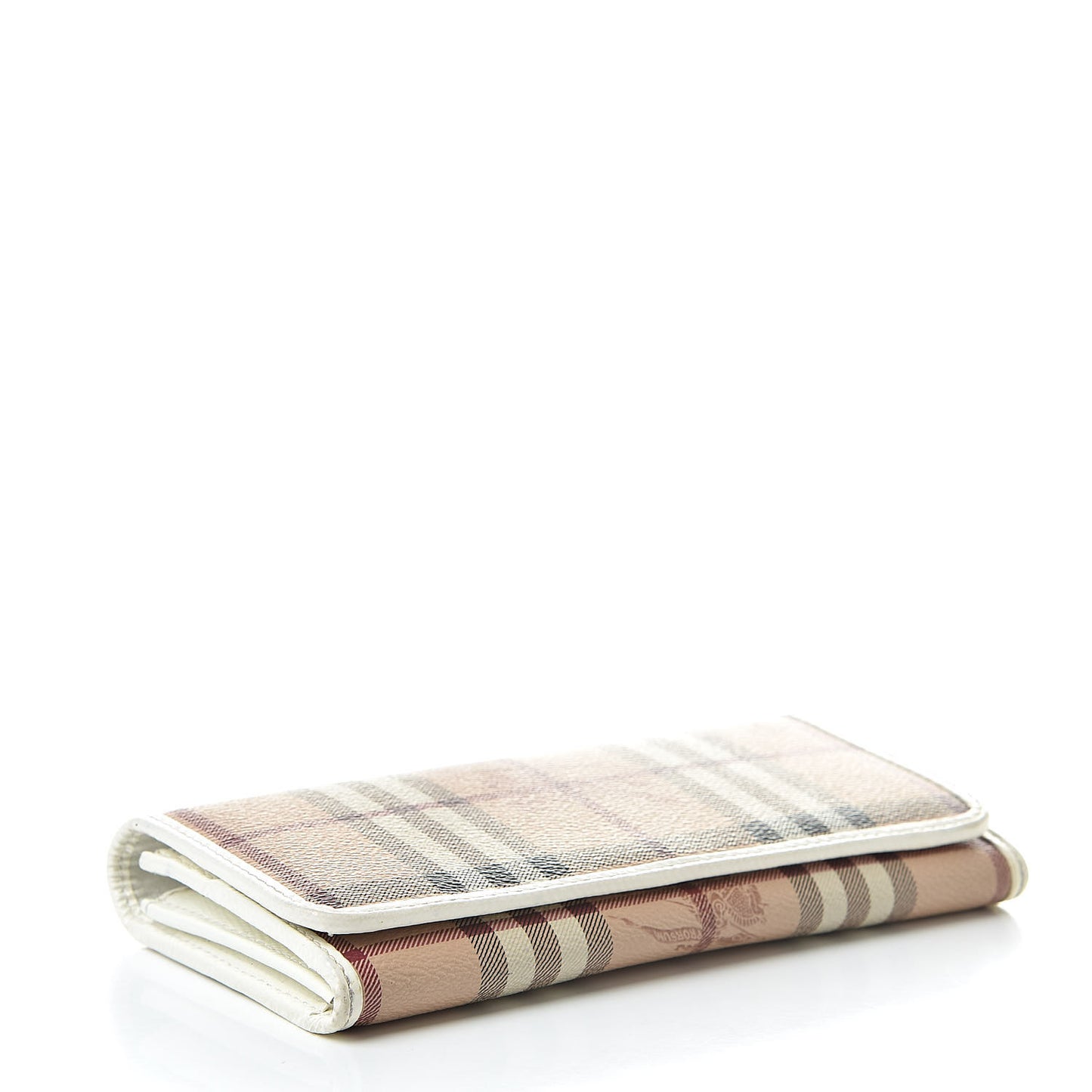 Haymarket Check Penrose Continental Wallet White