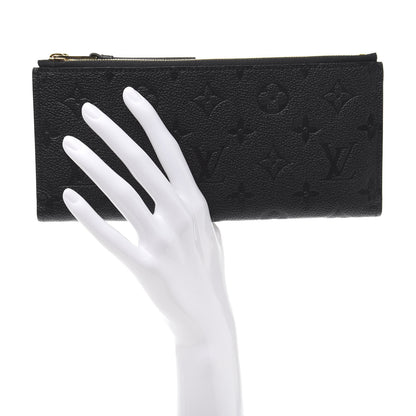 Louis Vuitton Empreinte Adele Wallet Black 2 of 8