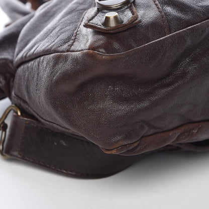 Balenciaga Agneau Classic Hardware First Chocolate 7 of 8